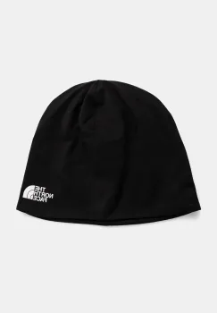 The North Face caciula Base Beanie culoarea negru, din tesatura neteda, NF0A888AJK31 imagine