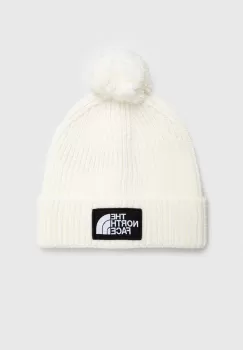 The North Face caciula culoarea bej imagine