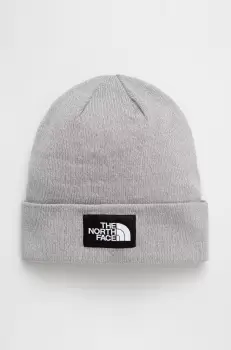 The North Face caciula culoarea gri, imagine