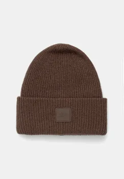 The North Face caciula de lana Urban Patch culoarea maro, NF0A7WJG1OI1 imagine