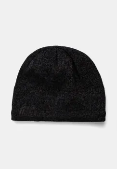 The North Face caciula din amestec de lana Jim Beanie culoarea negru, NF0A8CQ2KS71 imagine