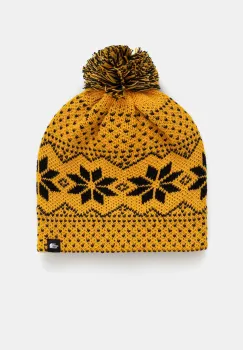The North Face caciula KIDS CABIN SKI TUKE culoarea galben, NF0A8CGTHIC1 imagine