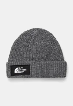 The North Face caciula Salty Lined culoarea gri, NF0A3FJW36P1 imagine