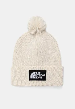 The North Face caciula TNF Logo Box culoarea bej, NF0A8CHFQLI1 imagine