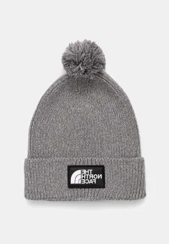 The North Face caciula TNF Logo Box culoarea gri, NF0A8CHFDYY1 imagine