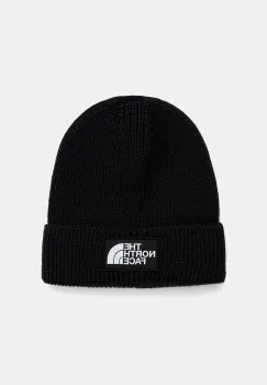 The North Face caciula TNF Logo Box culoarea negru, NF0A8CHEJK31 imagine