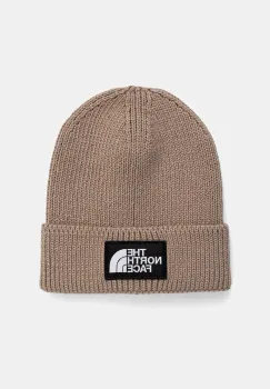 The North Face caciula TNF Logo Box culoarea verde, NF0A8CHEBOX1 imagine