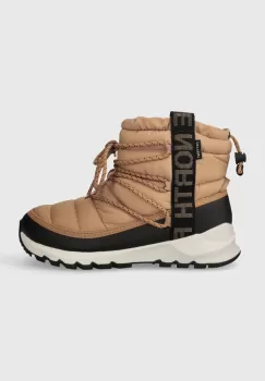 The North Face cizme de iarna culoarea maro imagine