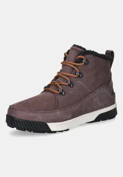 The North Face cizme de iarna Sierra Mid Lace culoarea rosu, NF0A4T3XC9R1 imagine