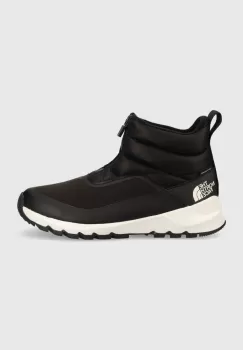 The North Face cizme de iarna Women S Thermoball Progressive Zip Ii Wp culoarea negru imagine