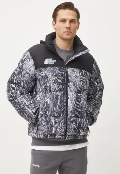 The North Face geaca 1996 Retro Nuptse barbati, culoarea negru, de iarna, NF0A3C8D8R51 imagine
