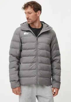 The North Face geaca Aconcagua 3 barbati, culoarea gri, de iarna, NF0A84I10UZ1 imagine