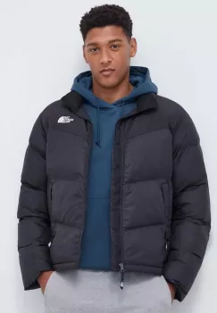 The North Face geaca barbati, culoarea negru, de iarna imagine