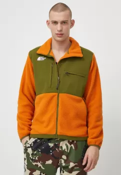 The North Face geaca barbati, culoarea portocaliu, de tranzitie imagine