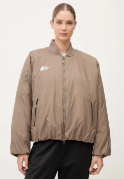 The North Face geaca bomber Choqa culoarea maro, de iarna, oversize, NF0A8F1WBOW1 imagine