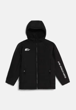 The North Face geaca copii NEVER STOP SYNTHETIC JACKET culoarea negru, NF0A89HRJK31 imagine