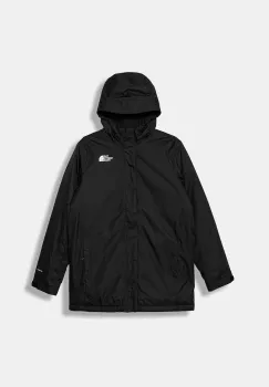 The North Face geaca copii TEEN SNOWQUEST JACKET culoarea negru, NF0A8EJQJK31 imagine