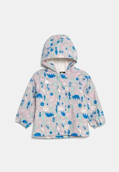 The North Face geaca de ploaie copii BABY ANTORA RAIN JACKET culoarea gri, NF0A7ZZS5VJ1 imagine