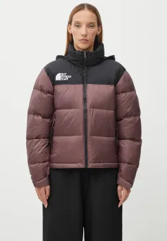 The North Face geaca de puf 1996 Retro Nuptse culoarea maro, de iarna, NF0A3XEOCAI1 imagine