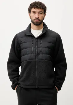 The North Face geaca de puf Denali Tek culoarea negru, de tranzitie, NF0A8D0UJK31 imagine
