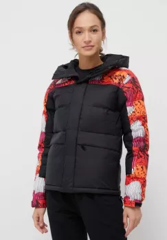 The North Face geaca de puf femei, culoarea negru, de iarna imagine
