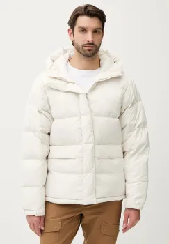 The North Face geaca de puf HMLYN culoarea bej, de iarna, oversize, NF0A8EBHQLI1 imagine