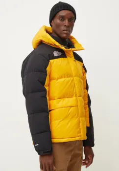 The North Face geaca de puf HMLYN Down barbati, culoarea galben, de iarna, NF0A4QYXZU31 imagine