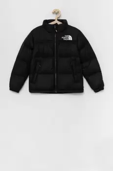 The North Face Geaca de puf pentru copii culoarea negru imagine