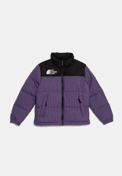 The North Face geaca de puf pentru copii TEEN 1996 RETRO NUPTSE JACKET culoarea violet, NF0A8A4C6KO1 imagine