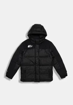 The North Face geaca de puf pentru copii TEEN HMLYN DOWN SHORT PARKA culoarea negru, NF0A88UYKX71 imagine
