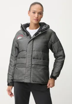 The North Face geaca de puf TNF x 30th Years HMLYN femei, culoarea gri, de iarna, NF0A88YW1OA1 imagine