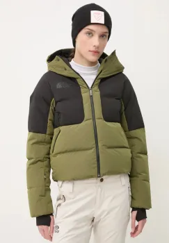 The North Face geaca de schi din puf Cold Spell culoarea verde, NF0A87WTPIB1 imagine