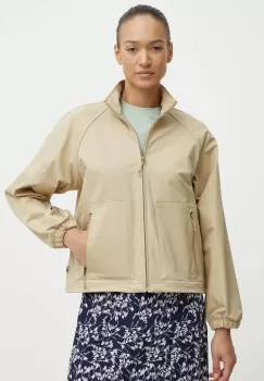 The North Face geaca femei, culoarea bej, de tranzitie, oversize, NF0A871MLK51 imagine