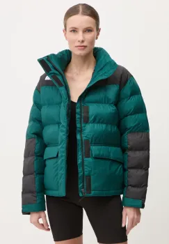 The North Face geaca Limbara femei, culoarea verde, de iarna, NF0A89G96GI1 imagine