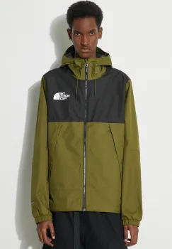 The North Face geaca M Mountain Q Jacket barbati, culoarea verde, de tranzitie, NF0A5IG2PIB1 imagine