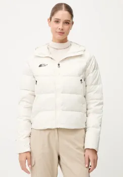 The North Face geaca sport din puf Hyalite culoarea bej, de iarna, NF0A8E75QLI1 imagine