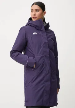 The North Face geaca sport din puf Suzanne Triclimate 2.0 culoarea violet, NF0A89JM7O91 imagine
