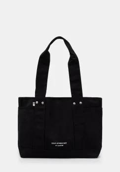The North Face geanta de bumbac Circular culoarea negru, NF0A88TNJK31 imagine