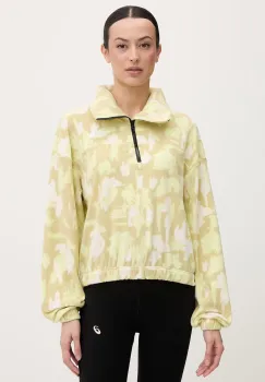 The North Face hanorac de antrenament pentru femei, din polar MOUNTAIN ATHLETICS imagine