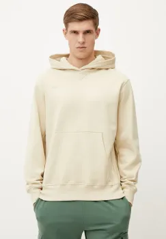 The North Face hanorac de bumbac Dome Relaxed barbati, culoarea bej, cu gluga, uni, NF0A8C433X41 imagine