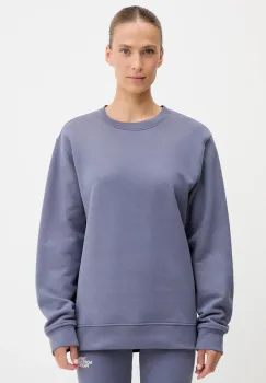 The North Face hanorac de bumbac Dome Relaxed culoarea violet, uni, NF0A8EU4BTR1 imagine