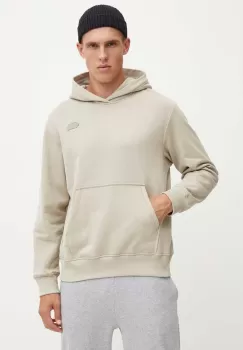 The North Face hanorac de bumbac Natural Dye Hoodie barbati, culoarea bej, cu gluga, cu imprimeu, NF0A89CV9OX1 imagine