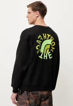 The North Face hanorac de bumbac Nuptse Oversized culoarea negru, neted, NF0A8C3UJK31 imagine