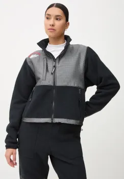 The North Face hanorac fleece TNF x 30th Years HMLYN culoarea gri, cu imprimeu, NF0A88YR4O41 imagine