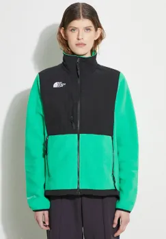The North Face hanorac fleece W Denali Jacket culoarea verde, neted, NF0A7UR6PO81 imagine