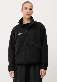 The North Face hanorac fleece Yumiori Off culoarea negru, uni, NF0A8EUZJK31 imagine