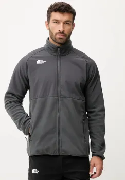 The North Face hanorac Glacier Heavyweight culoarea gri, uni, NF0A89JGU8M1 imagine