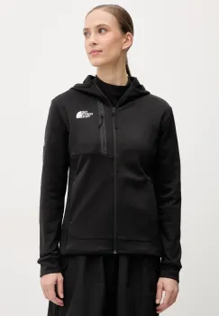 The North Face hanorac Mountain Athletics culoarea negru, cu gluga, uni, NF0A893UJK31 imagine