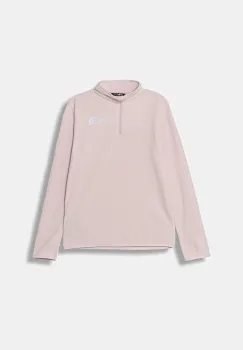 The North Face hanorac polar pentru copii TEEN GLACIER 1/4 ZIP PULLOVER culoarea roz, cu imprimeu, NF0A8CVGBP61 imagine