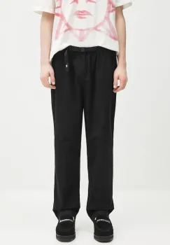 The North Face pantaloni Beta Utility Belted culoarea negru, drept, NF0A8B62JK31 imagine